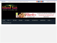 Tablet Screenshot of islandsun.com